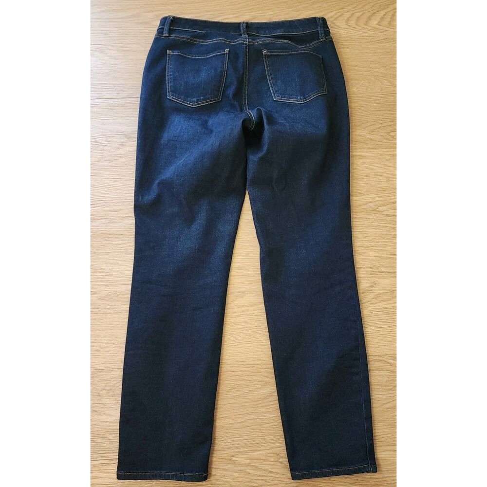 Talbots Jeans Womens 8 Blue Slim Ankle Curvy Flawless Five Pocket Stretch 32x28 - Picture 3 of 11